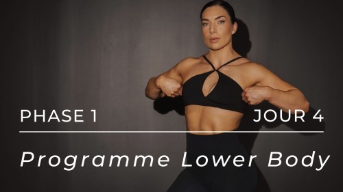 Programme Lower Body - Phase 1, Jour 4 : Épaules, fessiers, mollets