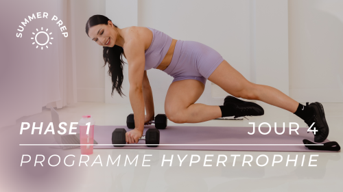 Programme Gain de masse SUMMER PREP - Phase 1, Jour 4 : Abdominaux