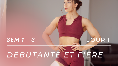 Initiation à la musculation - Semaine 1 à 3, Jour 1