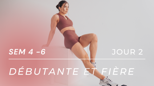 Initiation à la musculation - Semaine 4-6, Jour 2