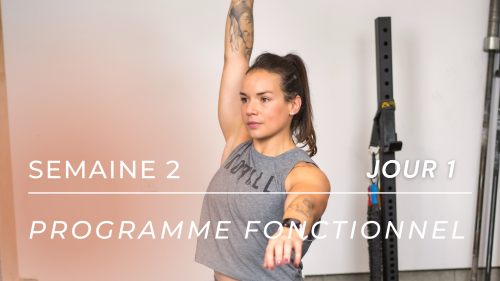 Programme d'entraînement FONCTIONNEL - S2J1