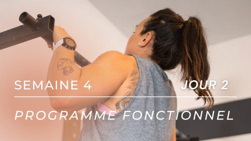 Programme d'entraînement FONCTIONNEL - S4J2