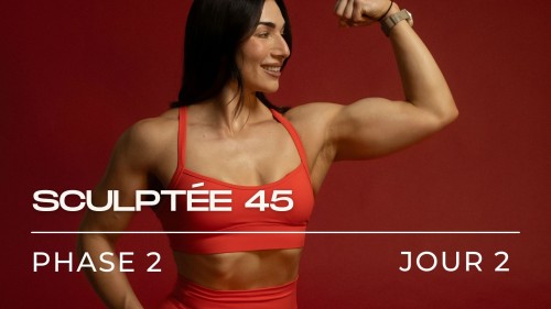 Programme Sculptée en 45 minutes sans impact, Phase 2 (Semaine 5-8), Jour 2 Pull Haut du corps
